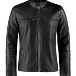 frenzy black leather jacket